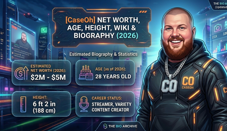 CaseOh Net Worth, Age, Height, Wiki & Biography (2026)