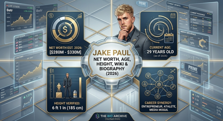Jake Paul Net Worth, Age, Height, Wiki & Biography (2026)