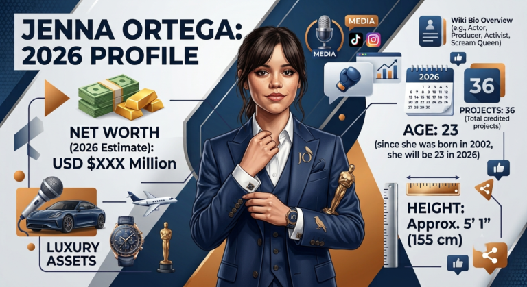 Jenna Ortega Net Worth, Age, Height, Wiki & Biography (2026)