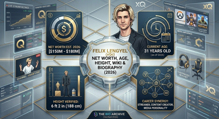 xQc Felix Lengyel Net Worth, Age, Height, Wiki & Biography (2026)