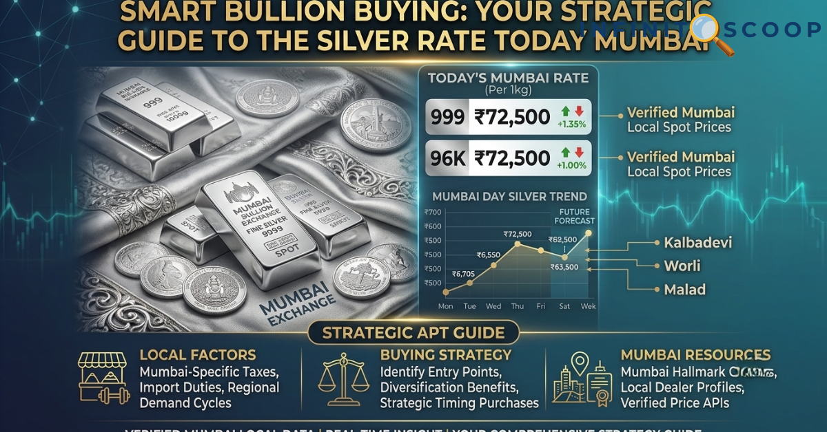 Smart Bullion Buying: Your Strategic Guide to the Silver Rate Today Mumbai